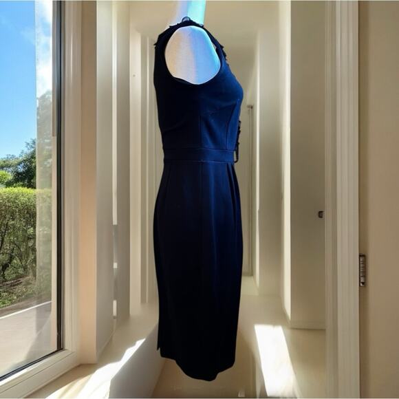 NEW J. Crew Ruffled Tailored Structured Longline Pinafore Career Dress 4 NWOT - Picture 7 of 16